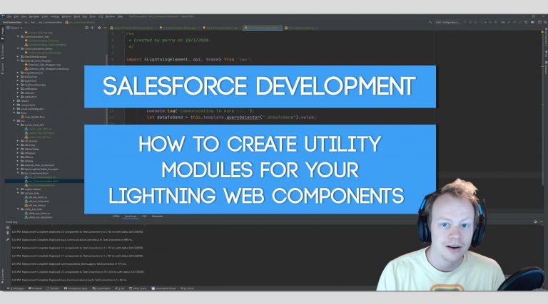 Salesforce Development Tutorial (LWC): How to create Custom Lightning Web Component Utility Modules