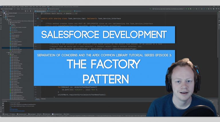 SoC and the Apex Common Library Tutorial Series Part 3: The Factory Method Pattern