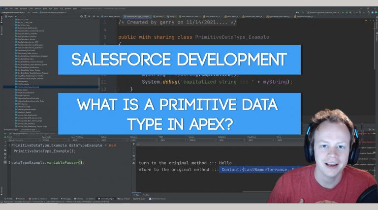 Salesforce Apex Master Class (Ep. 9) – What Are Primitive Data Types in Apex?