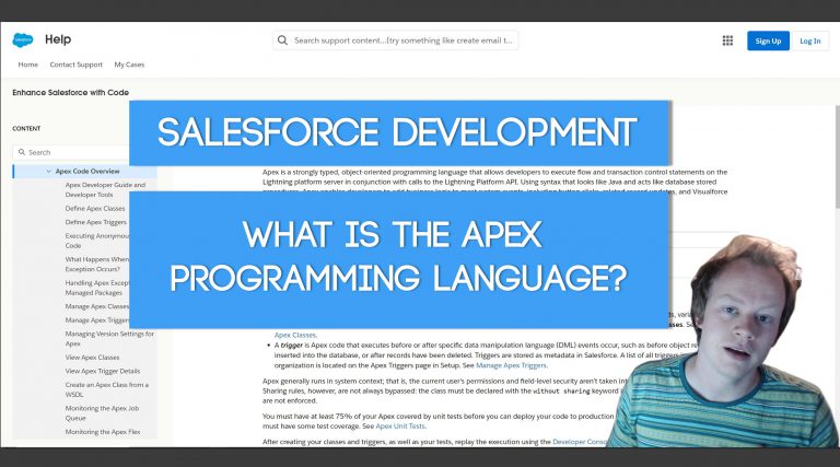Salesforce Apex Master Class (Ep. 3) – What is the Apex Programming Language?